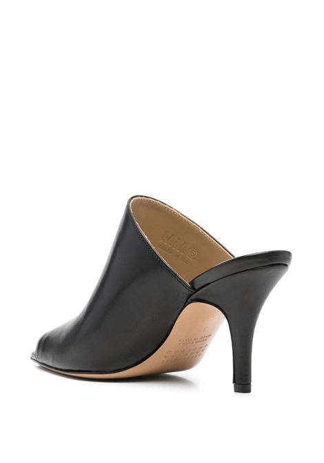 sandali 80mm donna neri MM6 MAISON MARGIELA | S66WP0103 P8303T8013